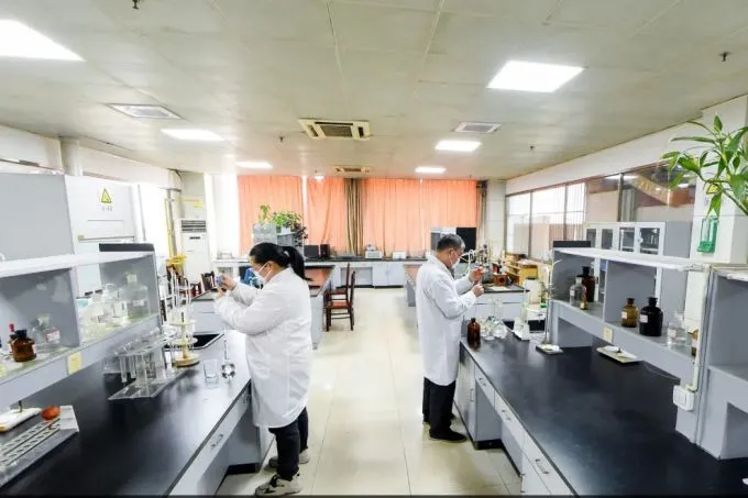 Labtest the raw material