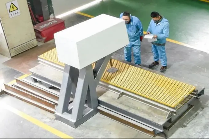 Test The Loadness of Fiberglass Grating